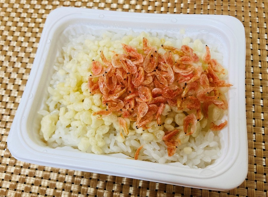 干しエビがいっぱいのっててもう美味しそう