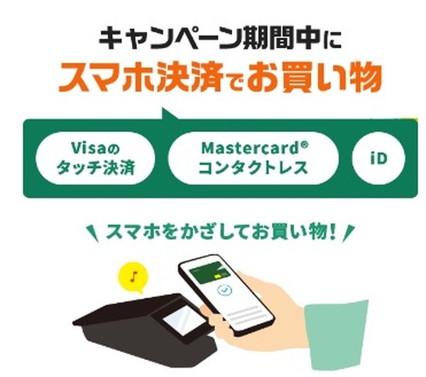 【三井住友カード】スマホ決済で最大500円分のVポイントギフトもらえる　Olive会員なら最大1500円分も