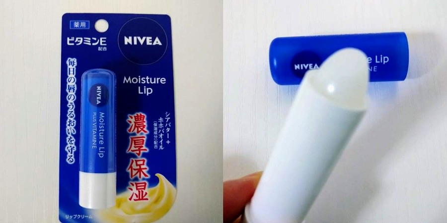 ニベア　モイスチャーリップ　ビタミンＥ配合