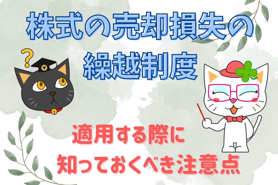 株式の売却損失の繰越制度