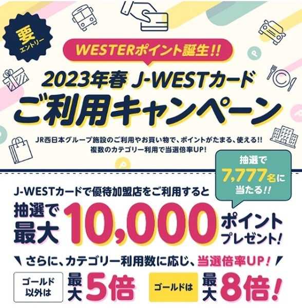 新規入会で最大1万ポイント