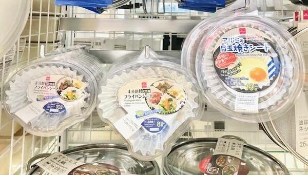 目玉焼きシート、フライパンシート