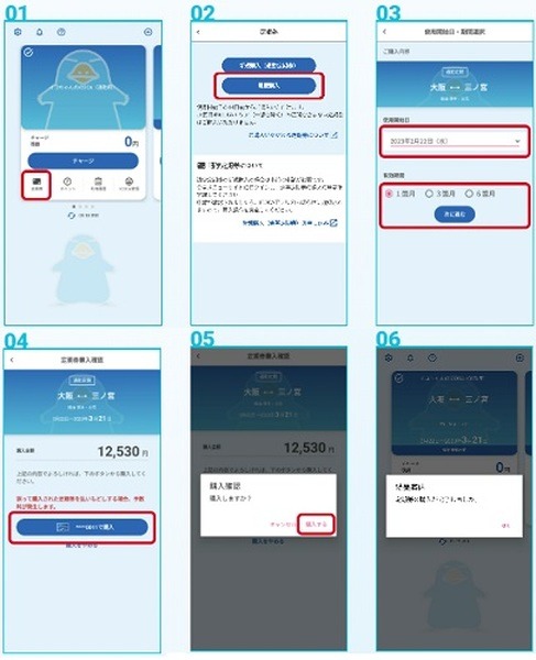 「履歴購入」の場合