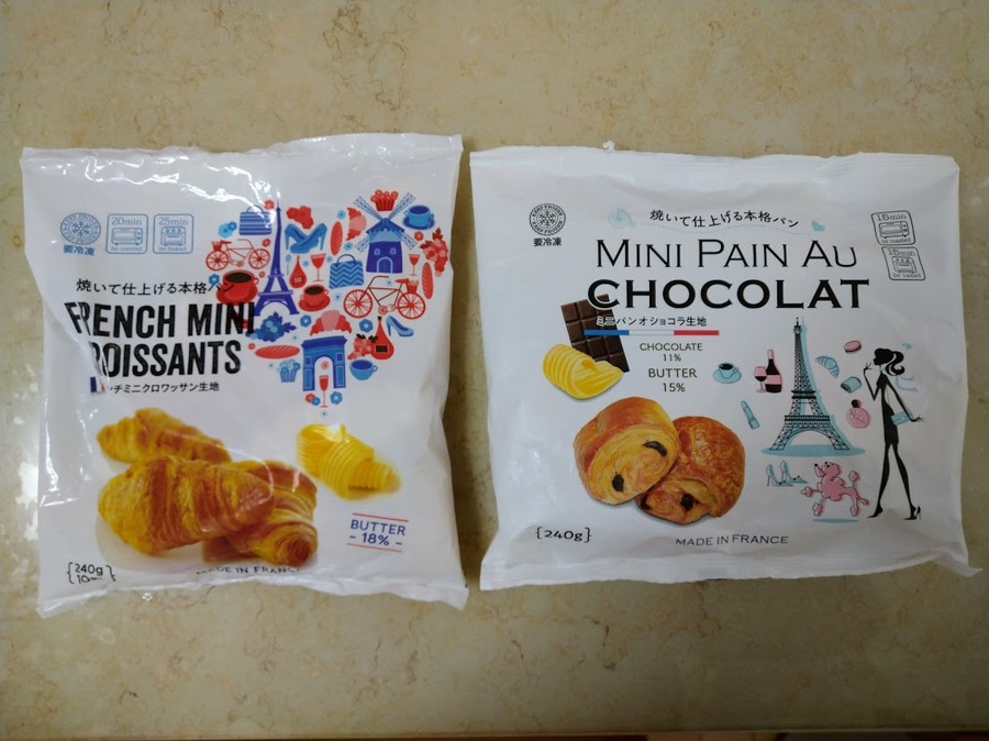 冷凍パン生地