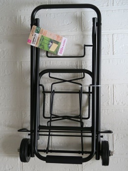 ダイソー折り畳みキャリーの詳細をチェック