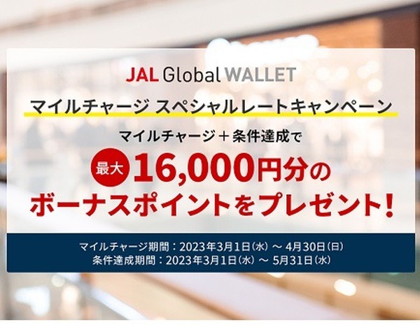 最大1万6,000円分のポイント還元