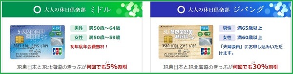 大人の休日倶楽部