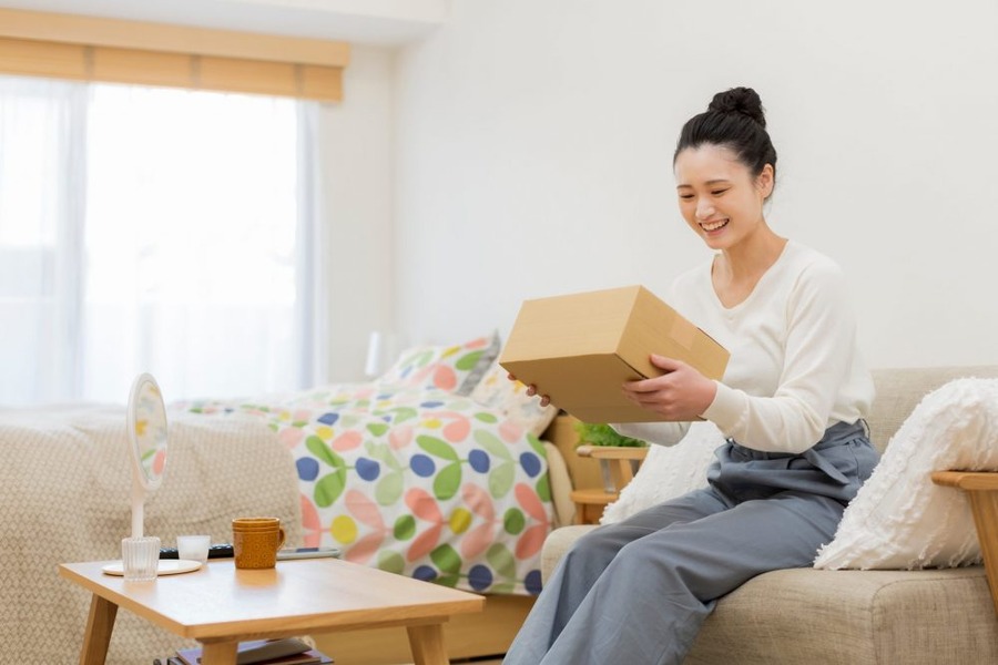 外箱を梱包に使って良いか購入者に確認しよう