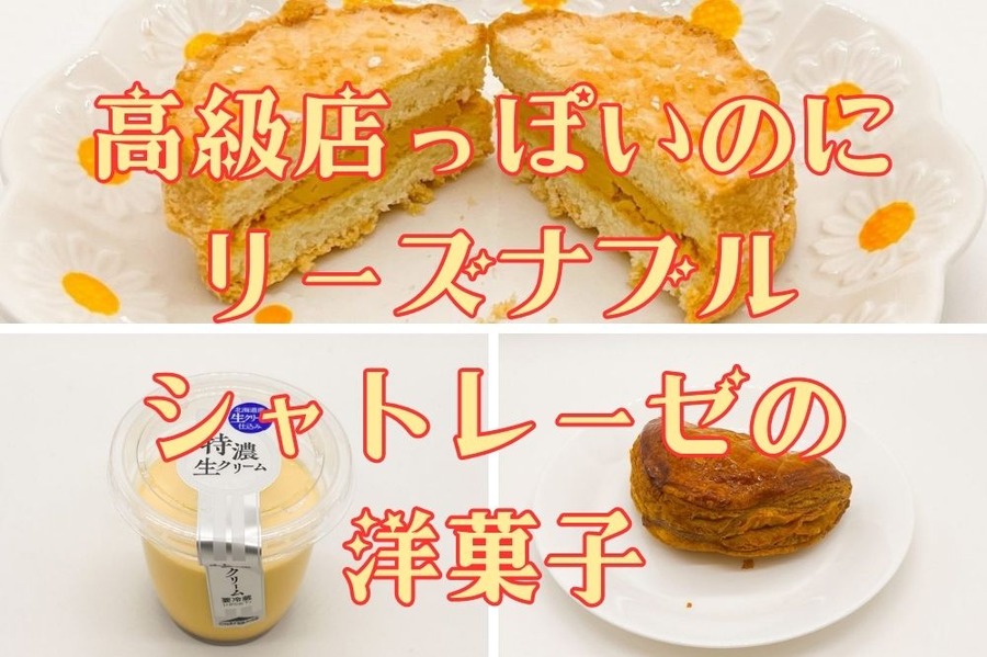 高級店っぽいのにリーズナブルなシャトレーゼの洋菓子