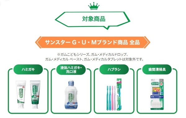 キャンペーン対象商品