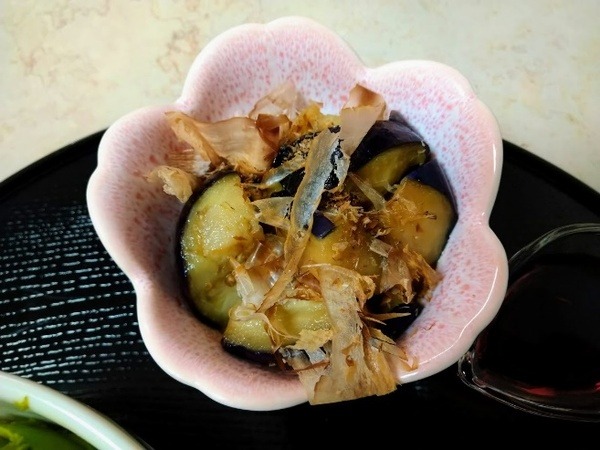 おかかをかけて完成