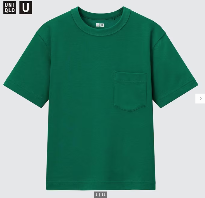 KIDS エアリズムコットンクルーネックTシャツ