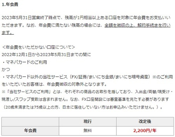 年会費