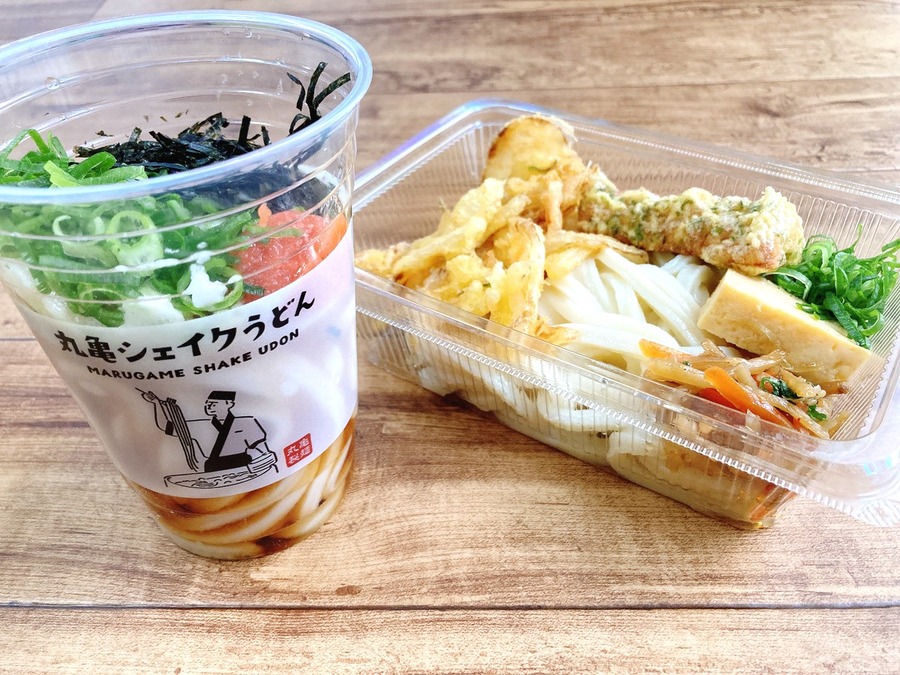コスパはうどん弁当の圧勝
