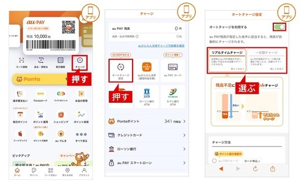 【auじぶん銀行】チャージするだけの「ポイ活」で年間最大1,800Pontaポイントもらえる方法