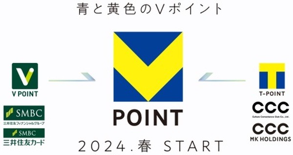 Vポイント・Tポイントが統合で「新Vポイント」に　ポイント二重取りも可能、送金・割り勘など新機能も搭載予定