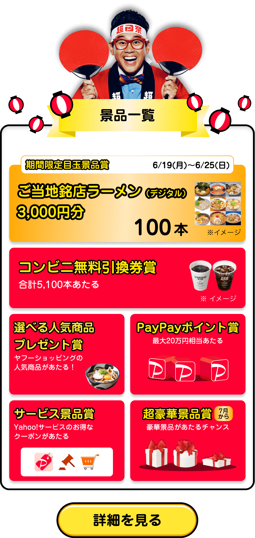 【超PayPay祭】6月お得に使えるイベント一気見せ！　全額ポイント還元「本人確認ジャンボ」から、最大20万ポイントゲットできる無料くじまで　