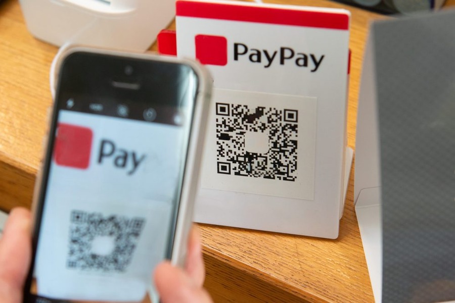PayPay キャッシュレス決済　QRコード　バーコー