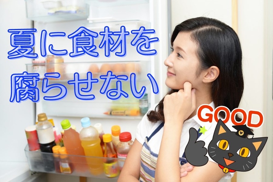 夏に食材を腐らせない