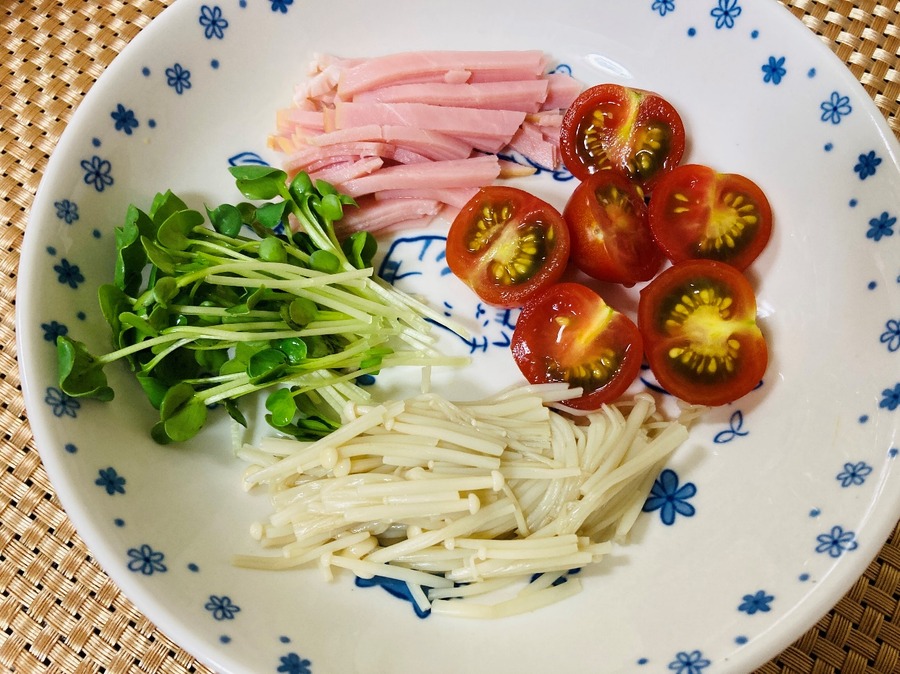 酸辣湯風冷やしラーメン作り方