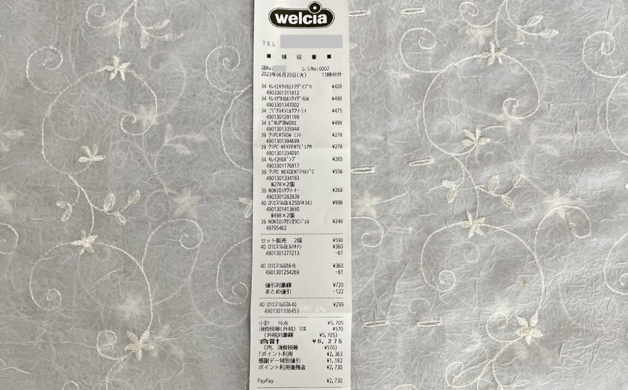 ウエル活の購入品と節約できた金額