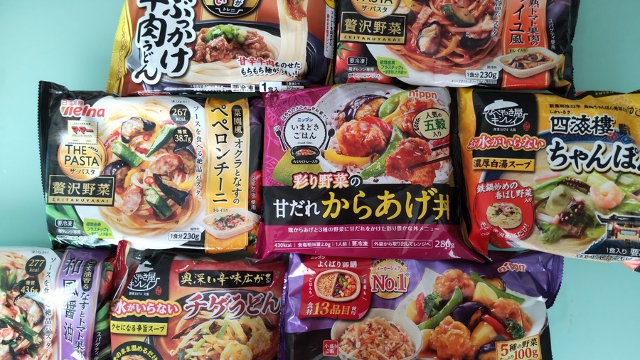 「野菜多め・プロ顔負け」など優秀な冷凍食品などが増えている