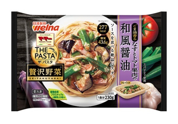 日清製粉 ザ・パスタ なすとトマト果肉の和風醤油