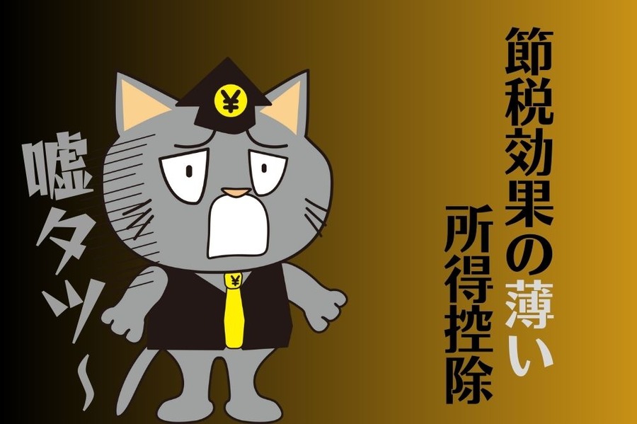 節税効果の薄い所得控除