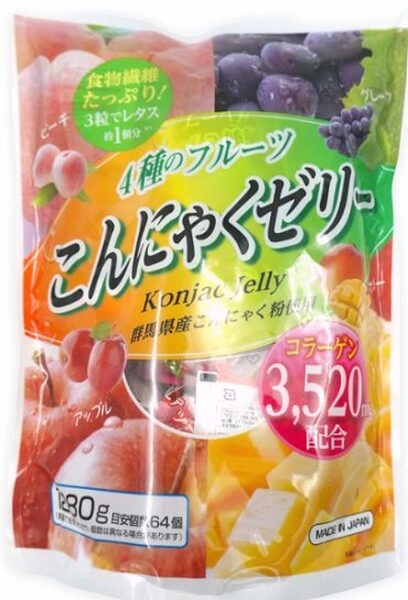 コストコ4種のこんにゃくゼリー