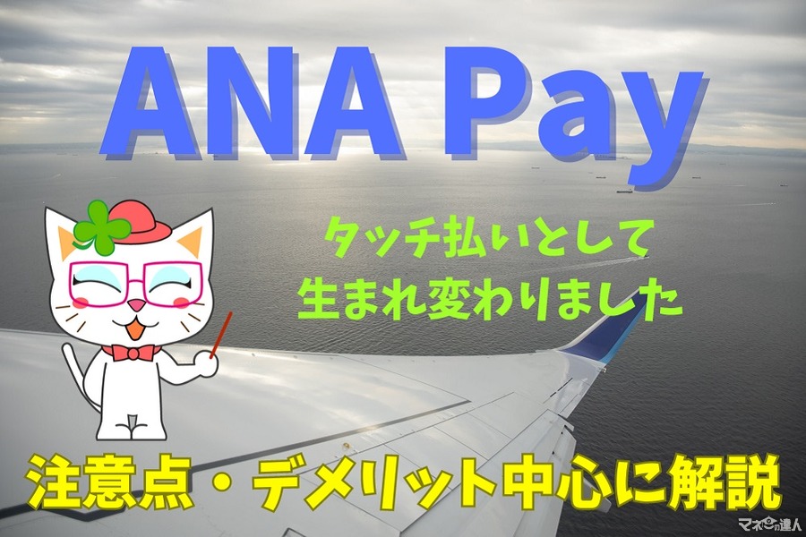 「ANA Pay」7つの注意点　ANAカードで支払った方がいい場合も