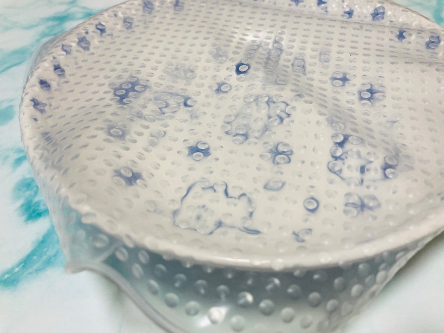 引っ張りながら乗せた時の写真