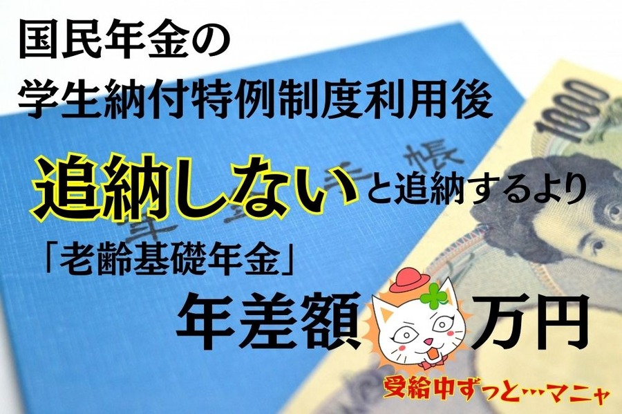 国民年金の学生納付特例制度 