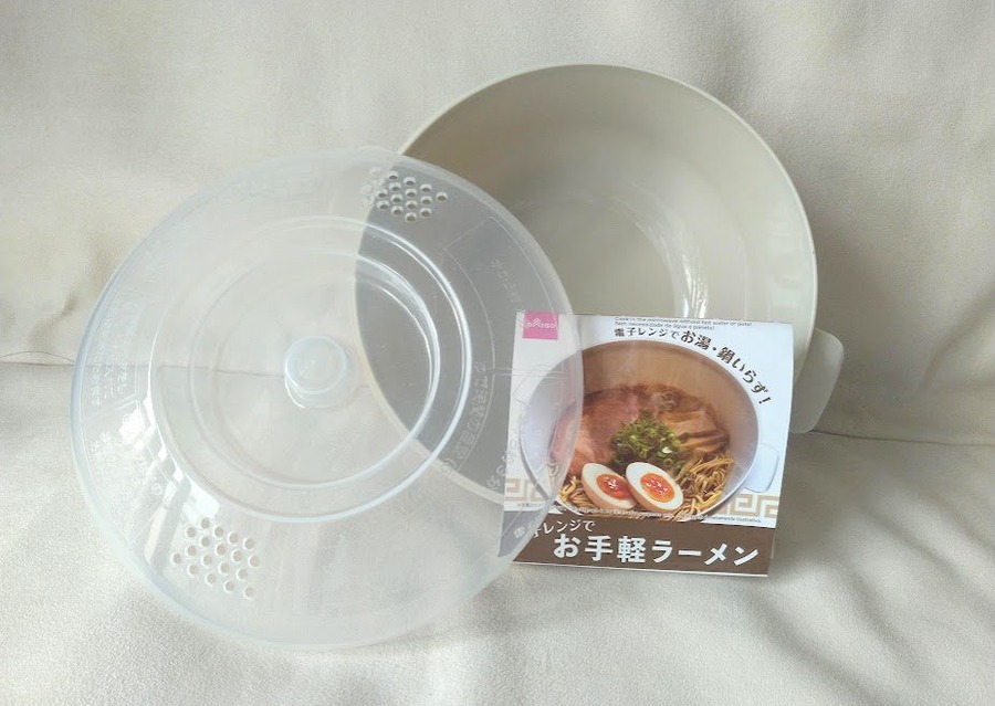 電子レンジでお手軽ラーメン