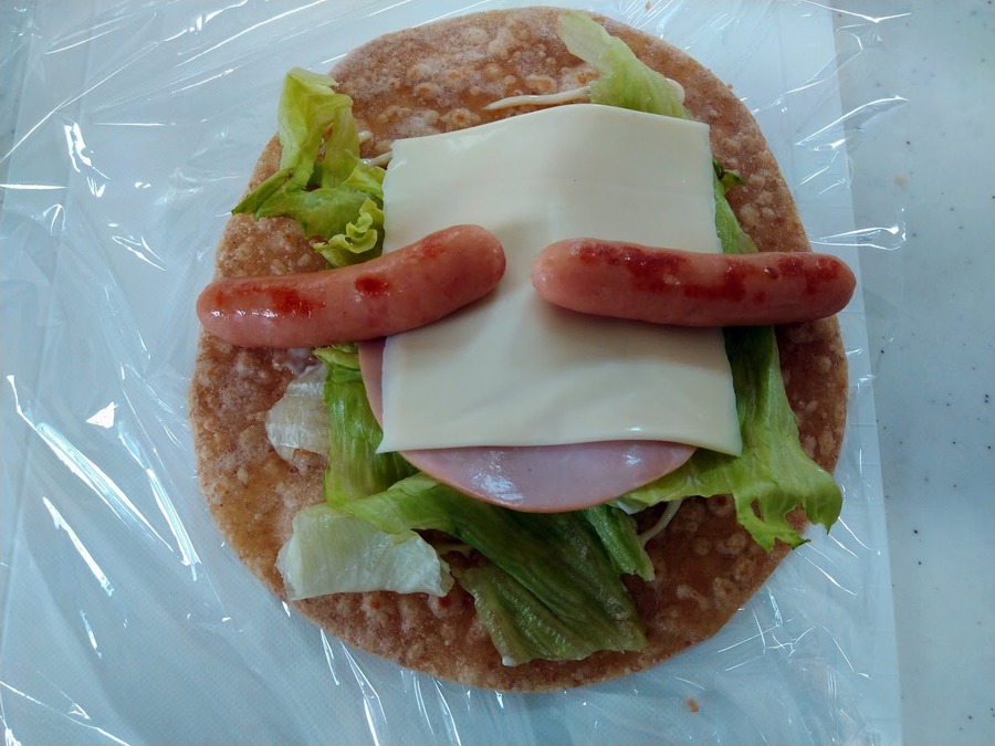 具材をセット