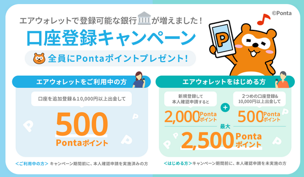 口座登録キャンペーンの概要