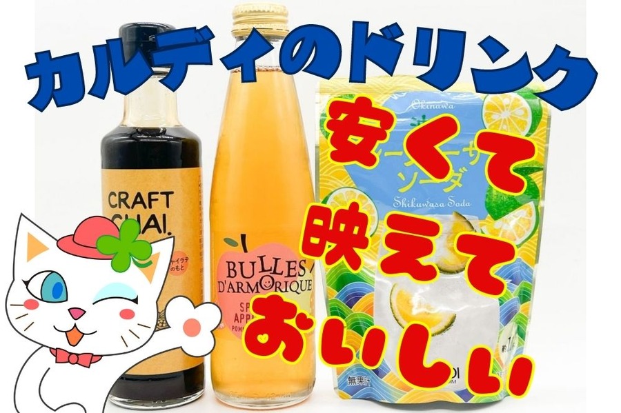 安くて 映えて おいしいカルディのドリンク