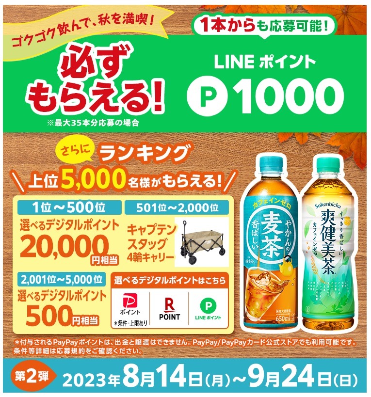 LINEポイントもらえる