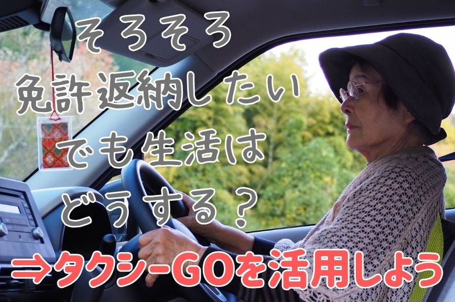 そろそろ免許返納したい でも生活はどうする？
