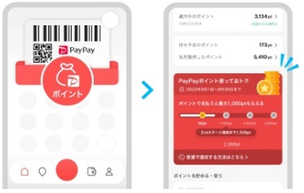 PayPayポイントの確認方法