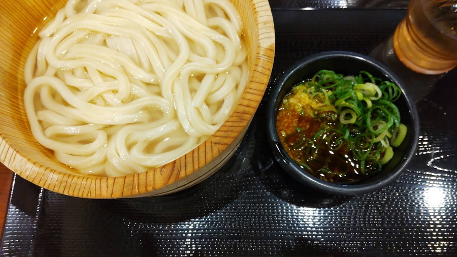 おいしい釜揚げうどん