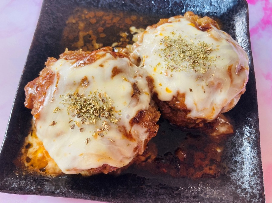 チーズをのせてもよりおいしい