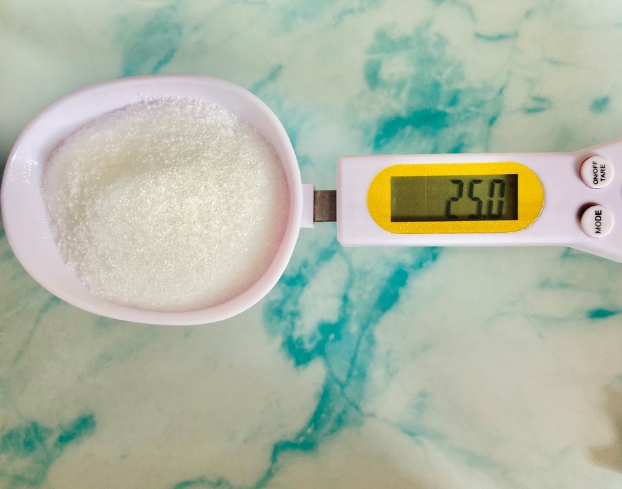 固形状になっているものであればデジタルスプーンスケールで量ることが可能