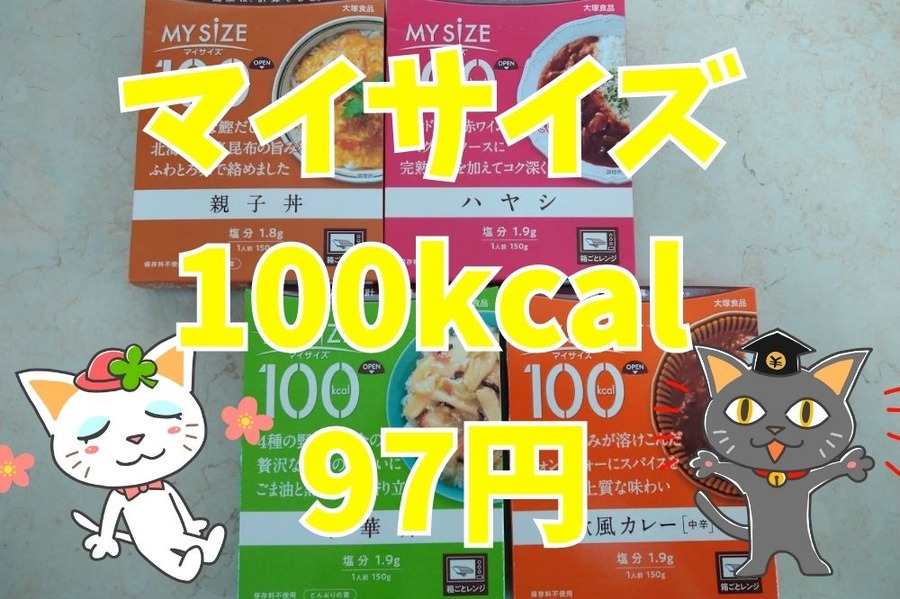 マイサイズ 100kcal 97円