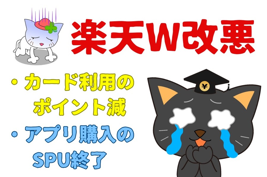 楽天W改悪