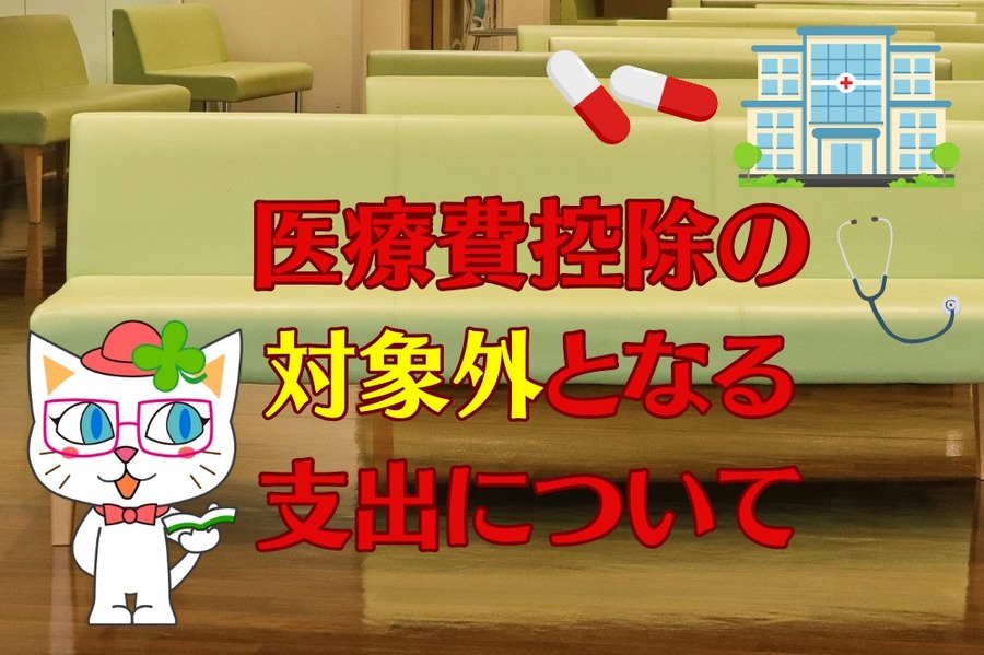 医療費控除の対象外 となる支出について