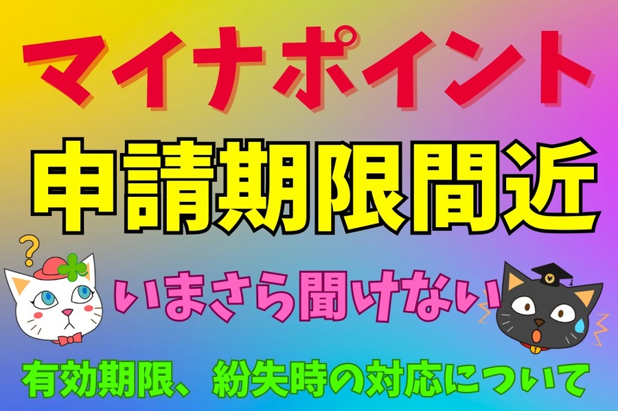 マイナポイント 申請期限間近