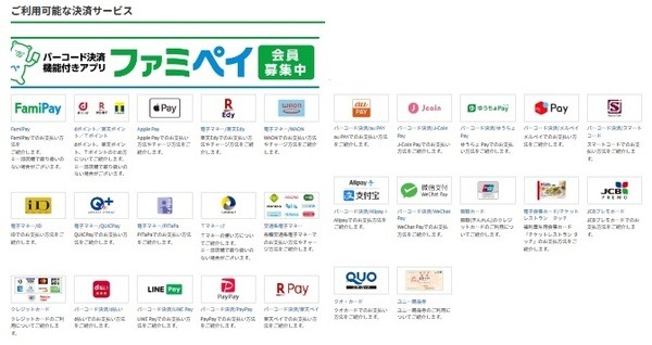 利用可能な決済サービスをおさらい