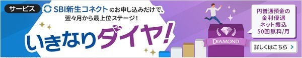 【SBI新生銀行】10月～キャッシュバックサービス開始　振込入金・口座振替・外貨積立が対象