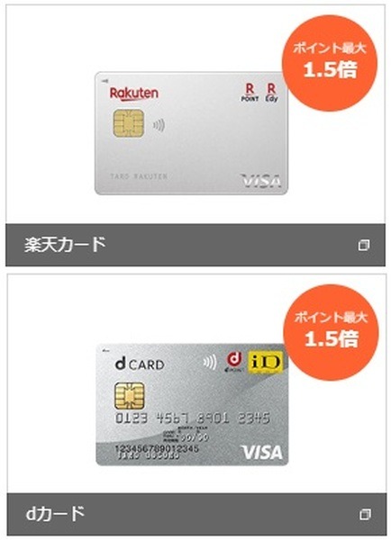 楽天カード・dカードをエネオスで利用すると1.5%還元