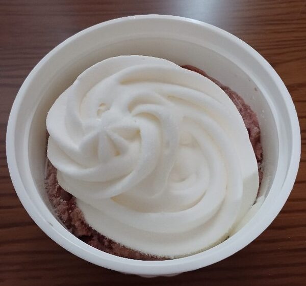 クリームおはぎを開封した